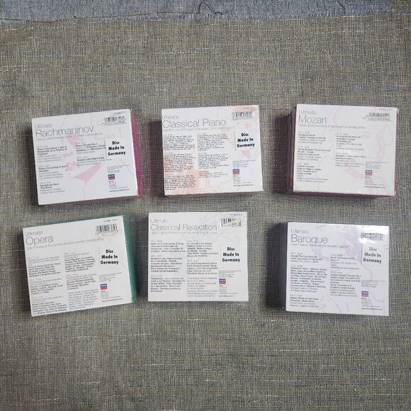 DECCA Ultimate Classical Music 6 LOT CD Set 5 CDS Rachmaninov Piano Opera - Picture 5 of 8